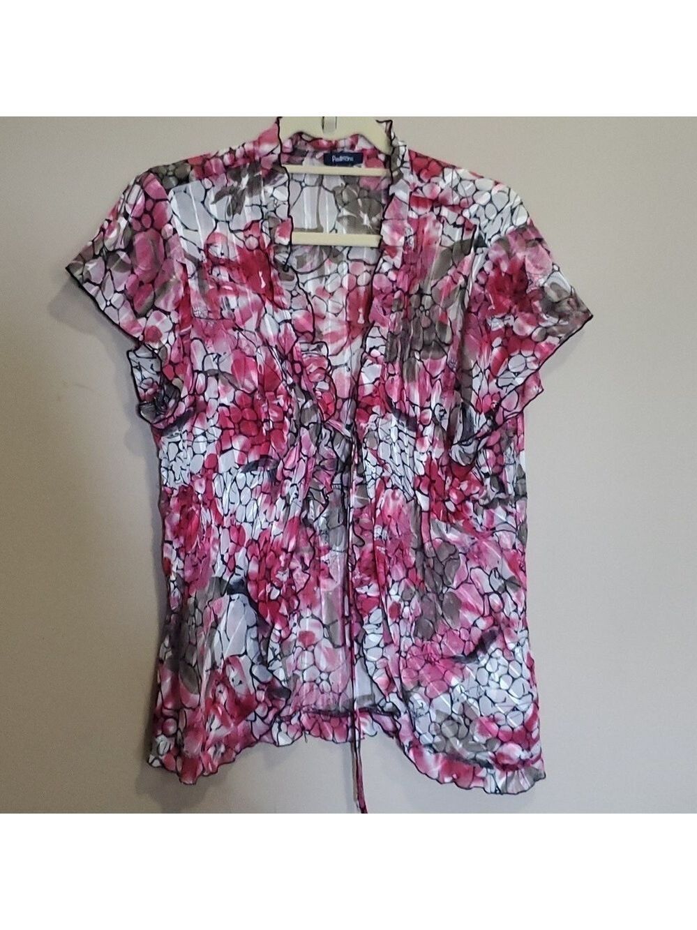 Reitmans open front top size large